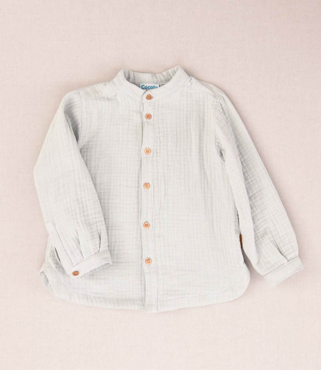 Camisa de niño beige | Cocote & Charanga