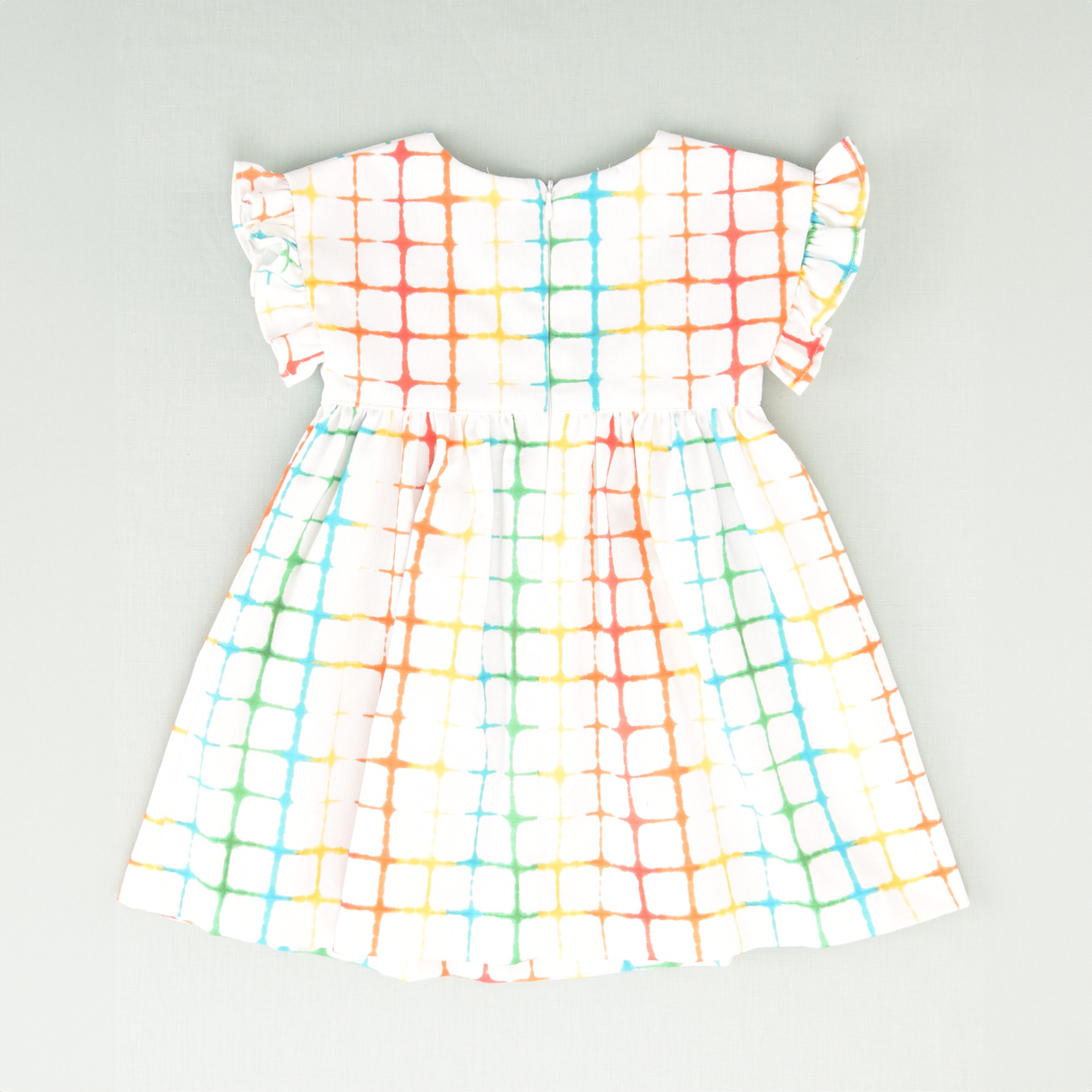 Vestido multicolor tie dye niña | Cocote & Charanga