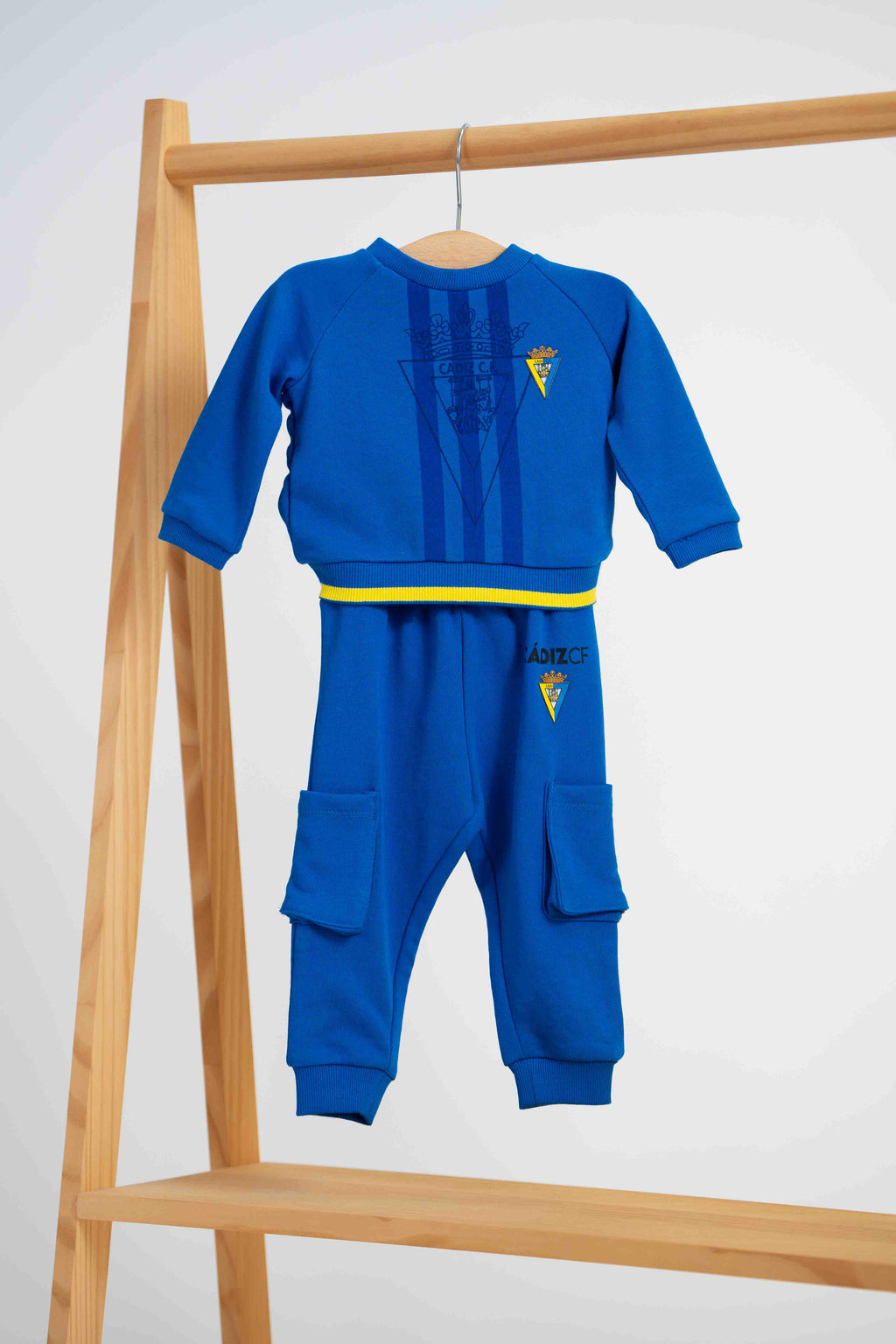 Sudadera azul de bebé - Cádiz CF