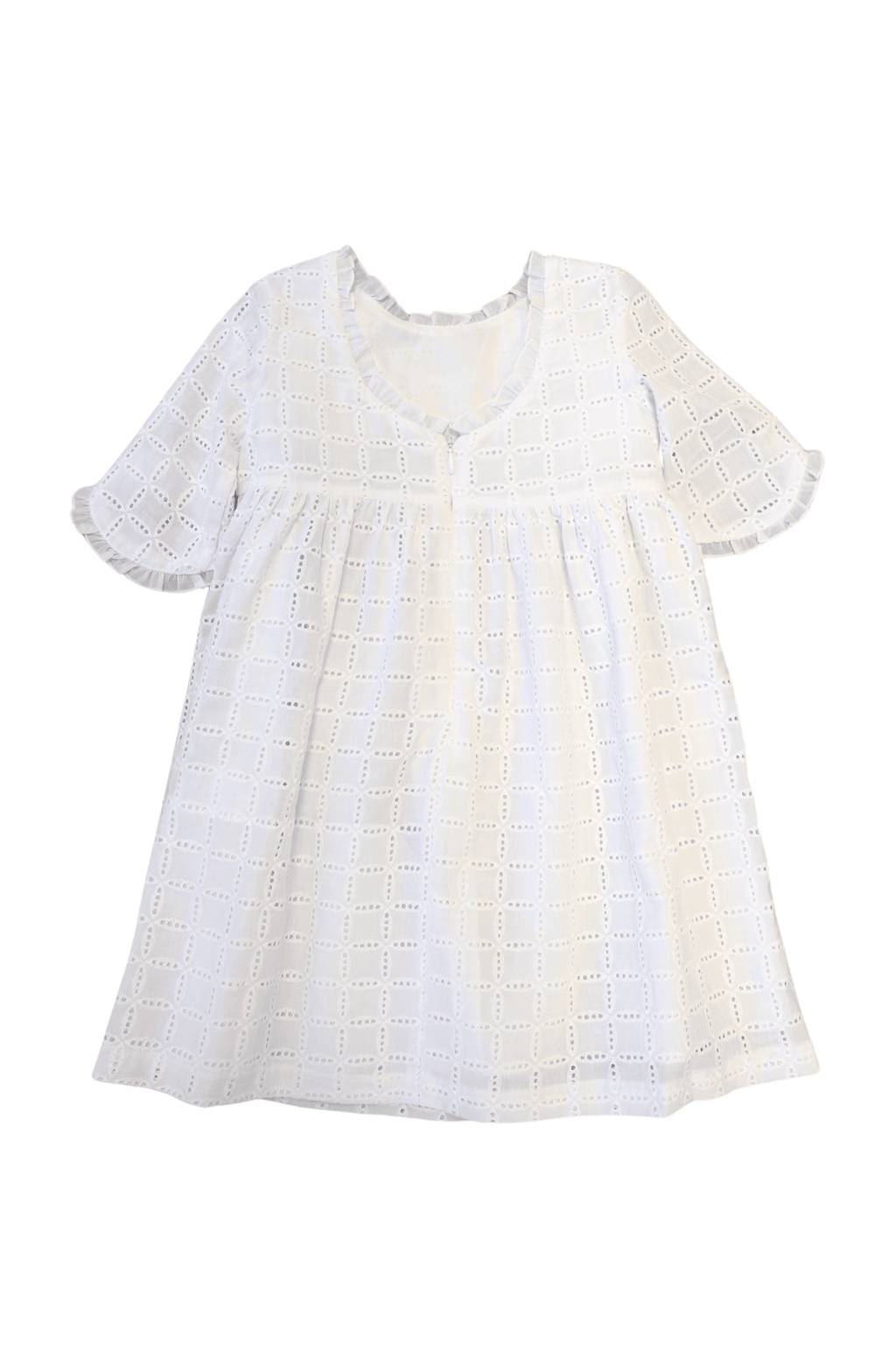 Vestido de niña blanco Cocote & Charanga