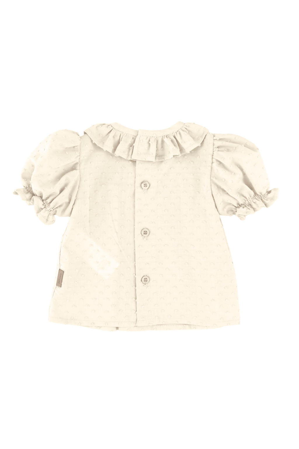 Blusa de bebé crudo Cocote & Charanga