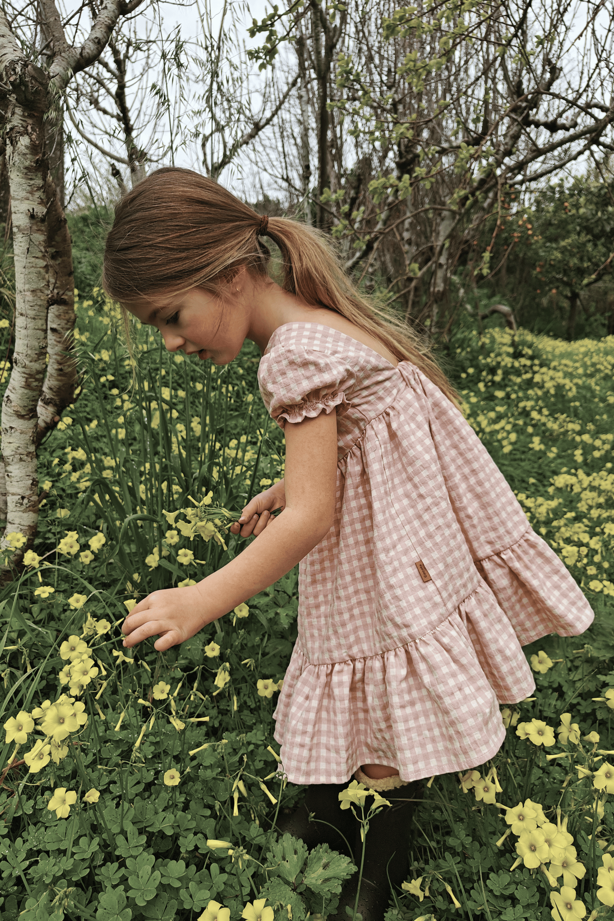 Cocote y Charanga pink girl's dress