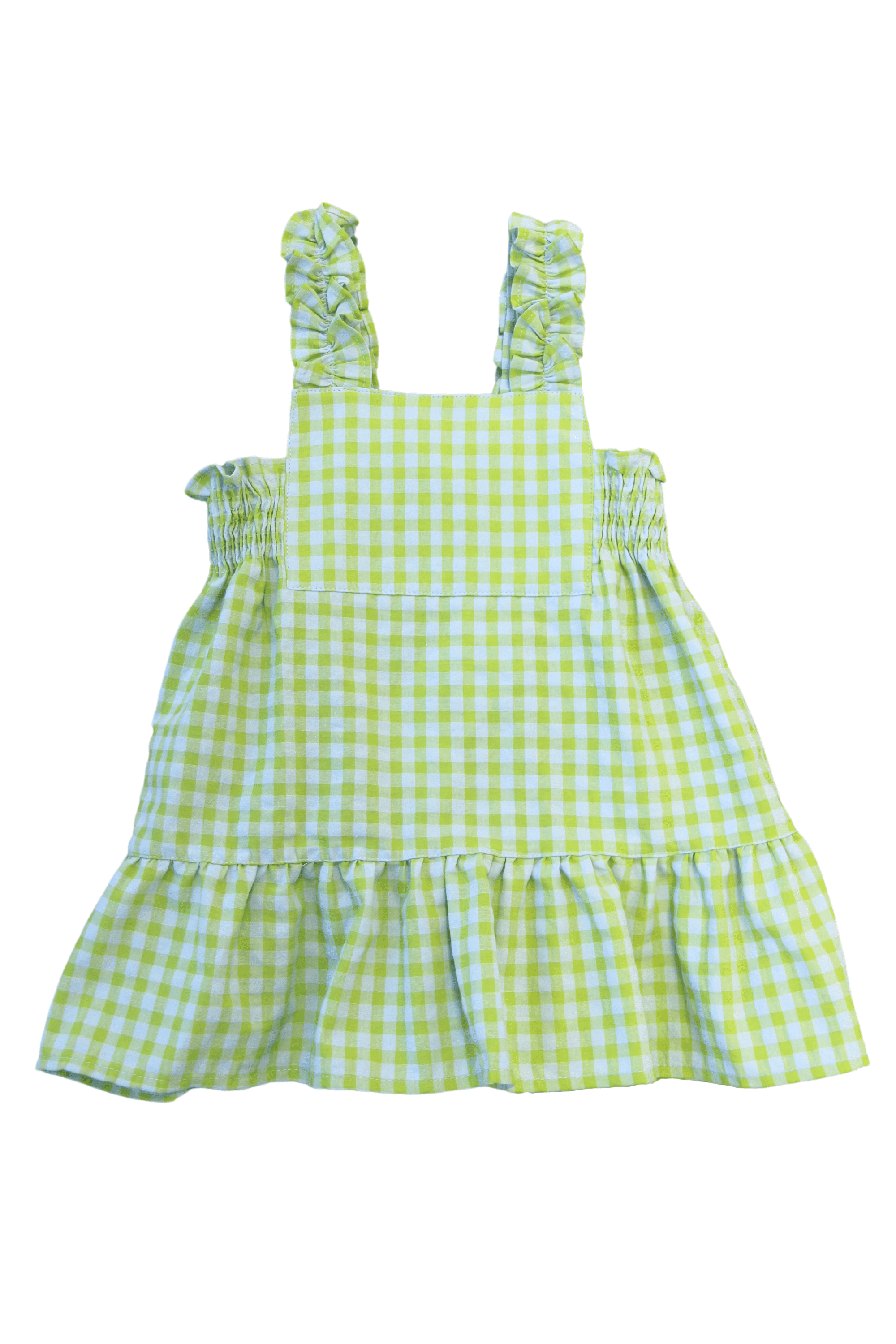 Cocote y Charanga green girl's dress