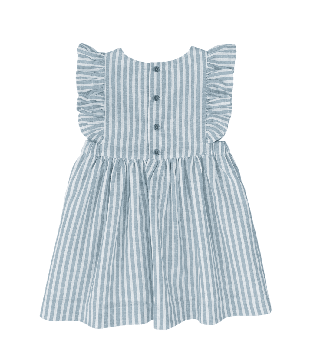 Vestido de niña azul Cocote & Charanga