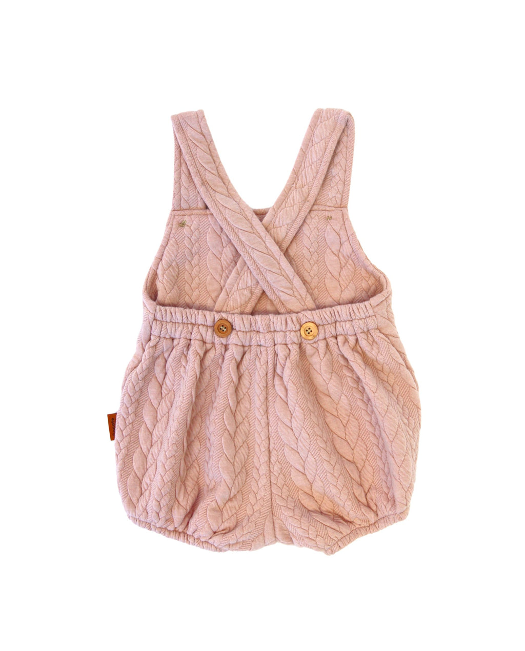 Peto de punto bebé niña rosa Cocote & Charanga