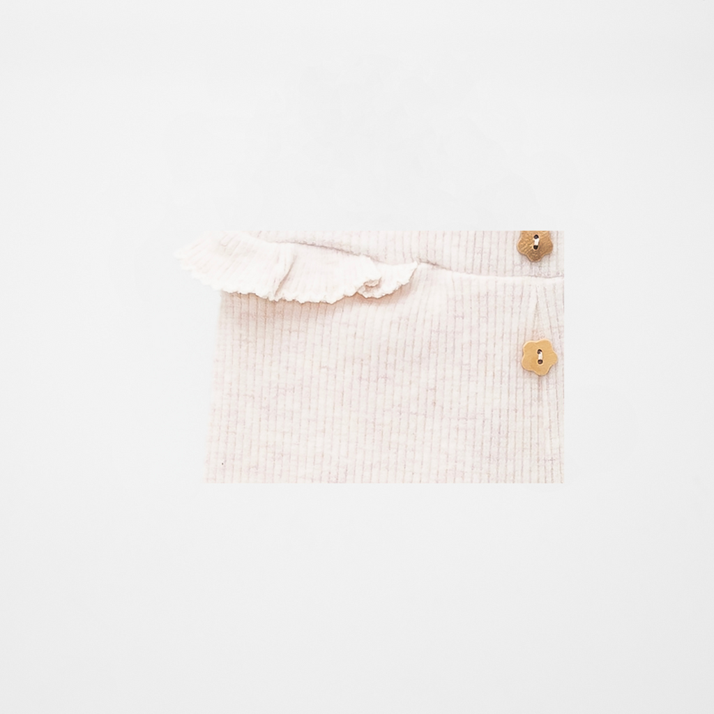 Pantalón de bebé con volantes rosa | Dr. Kid by Charanga