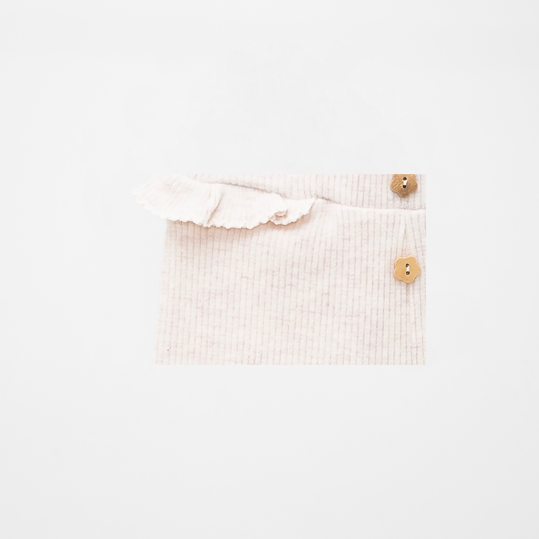 Pantalón de bebé con volantes rosa | Dr. Kid by Charanga