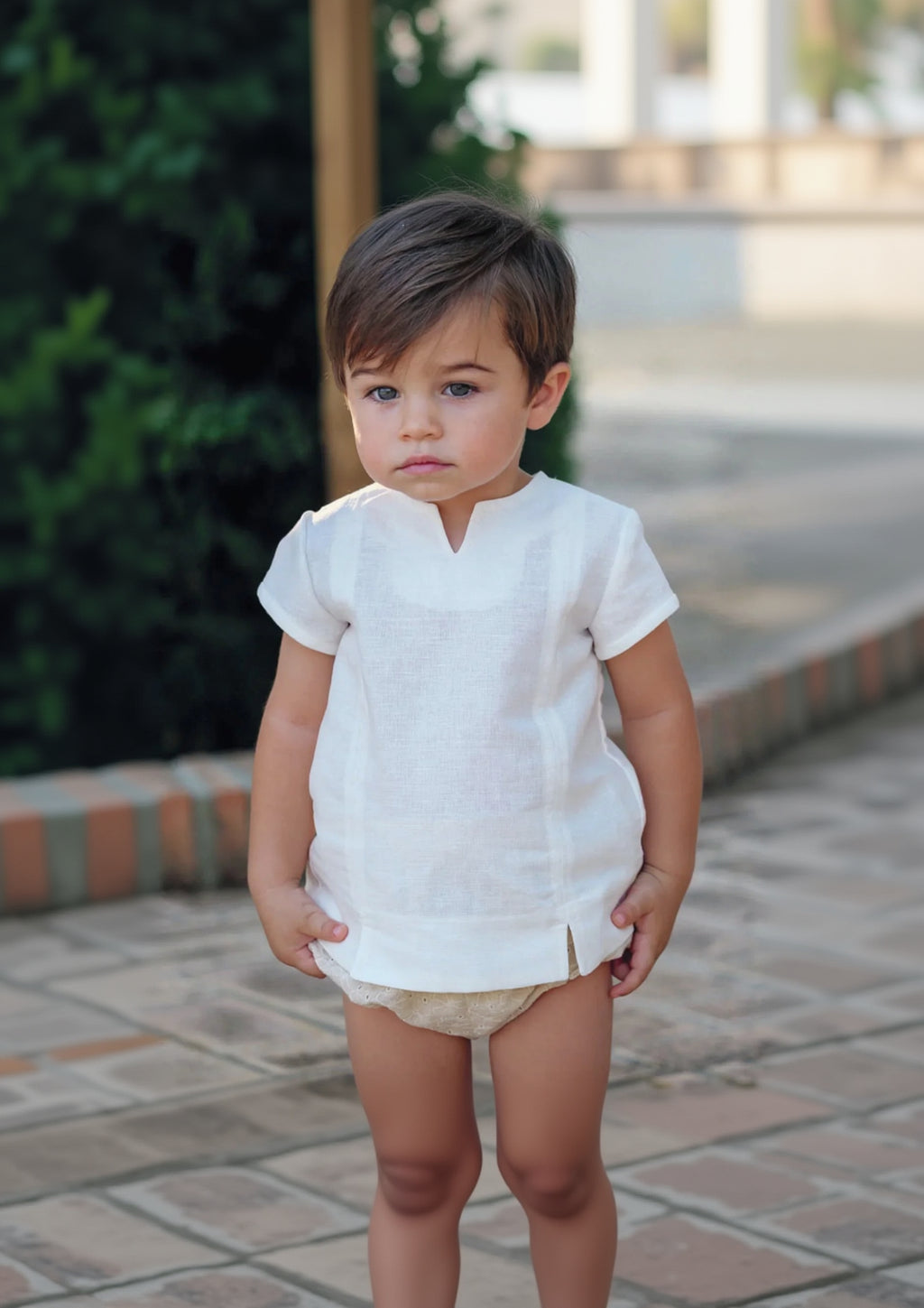 Conjunto de bebe niño beige | Cocote by Charanga