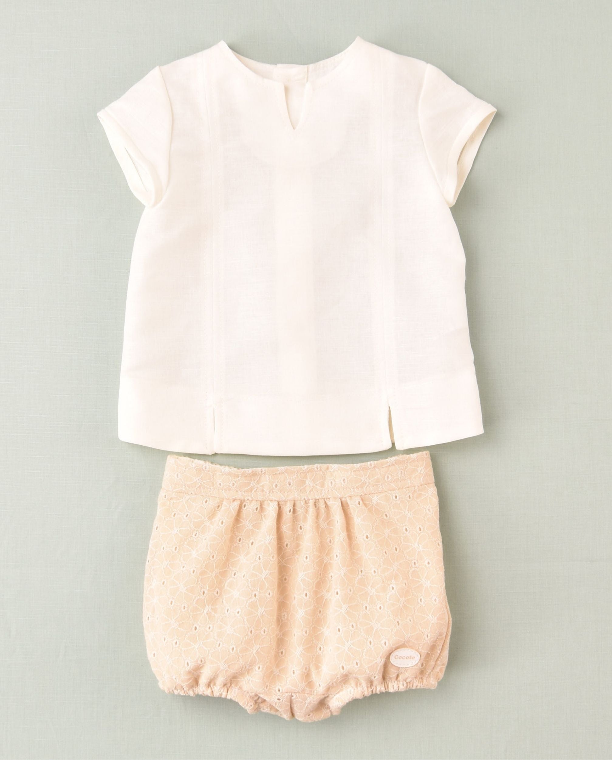 Conjunto de bebe niño beige | Cocote by Charanga