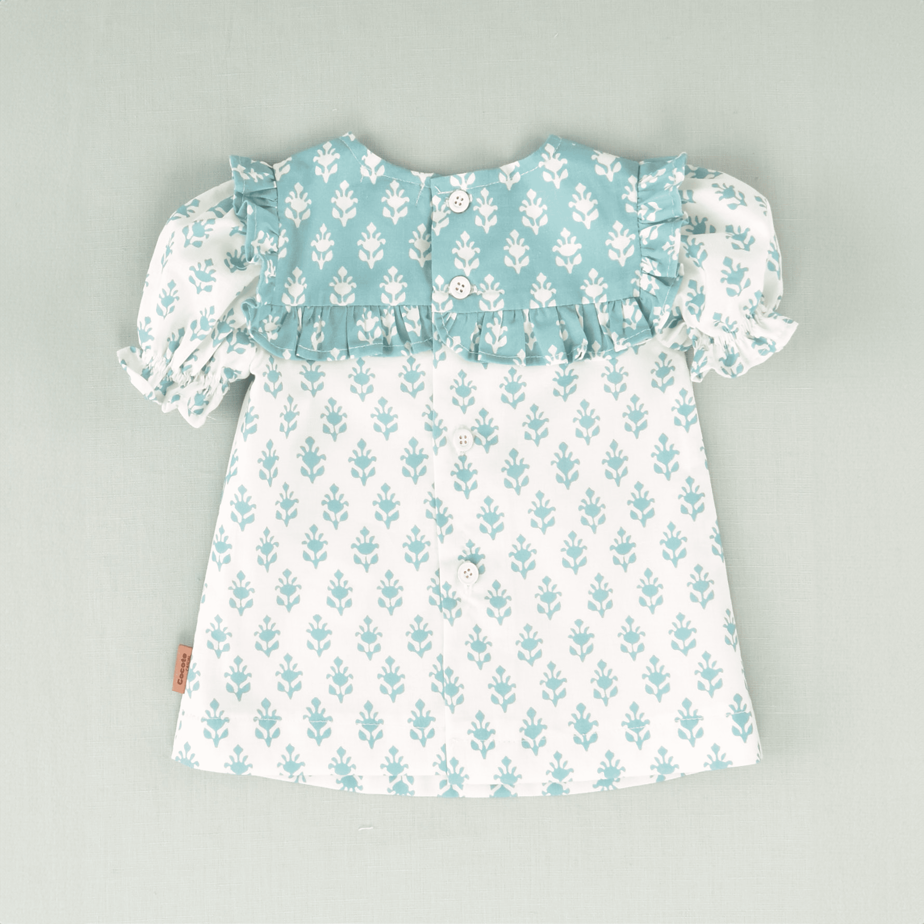 Vestido flores bebé niña | Cocote & Charanga
