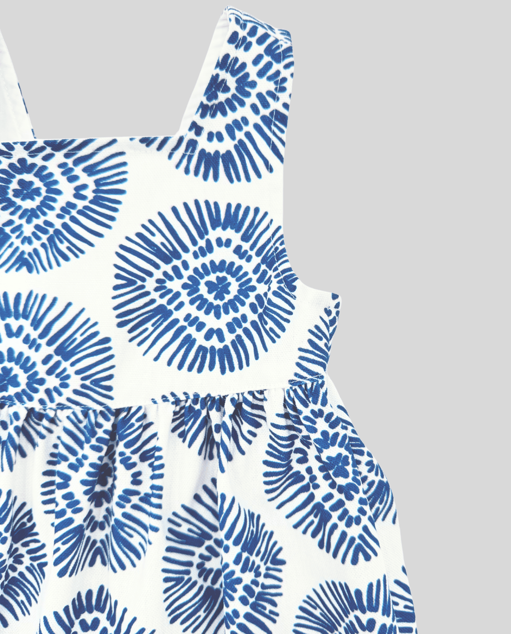 Vestido boho azul niña | Cocote & Charanga