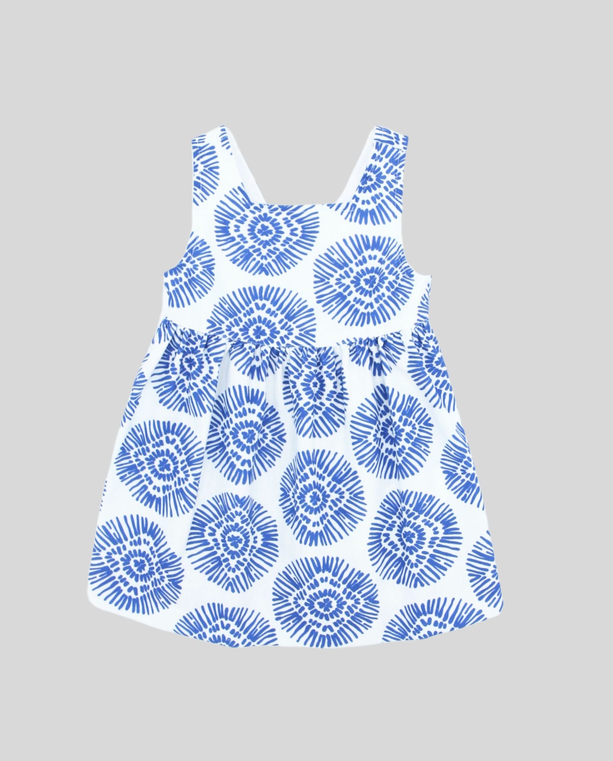 Vestido boho azul niña | Cocote & Charanga