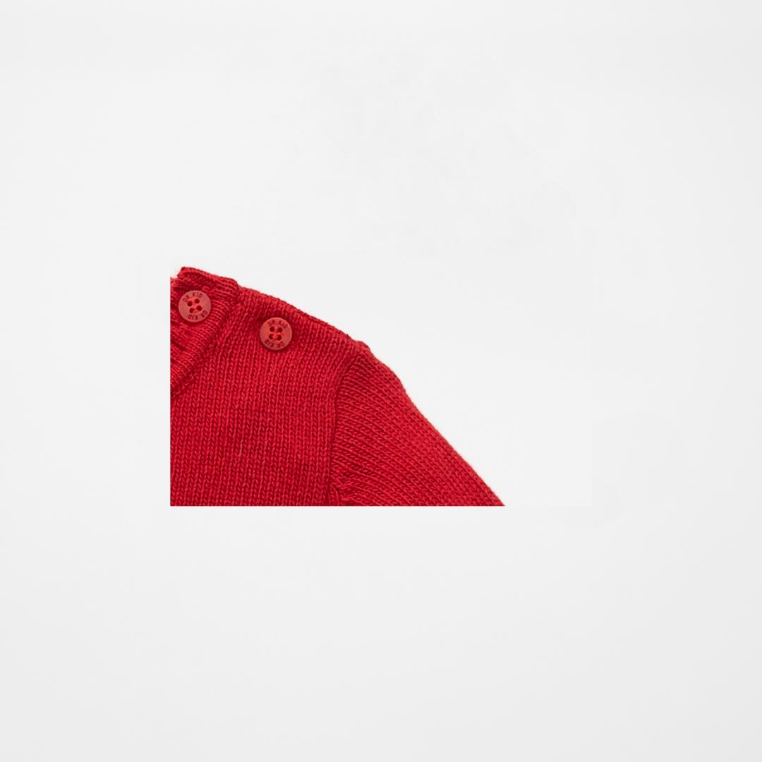 Jersey rojo básico de tricot | Dr. Kid by Charanga