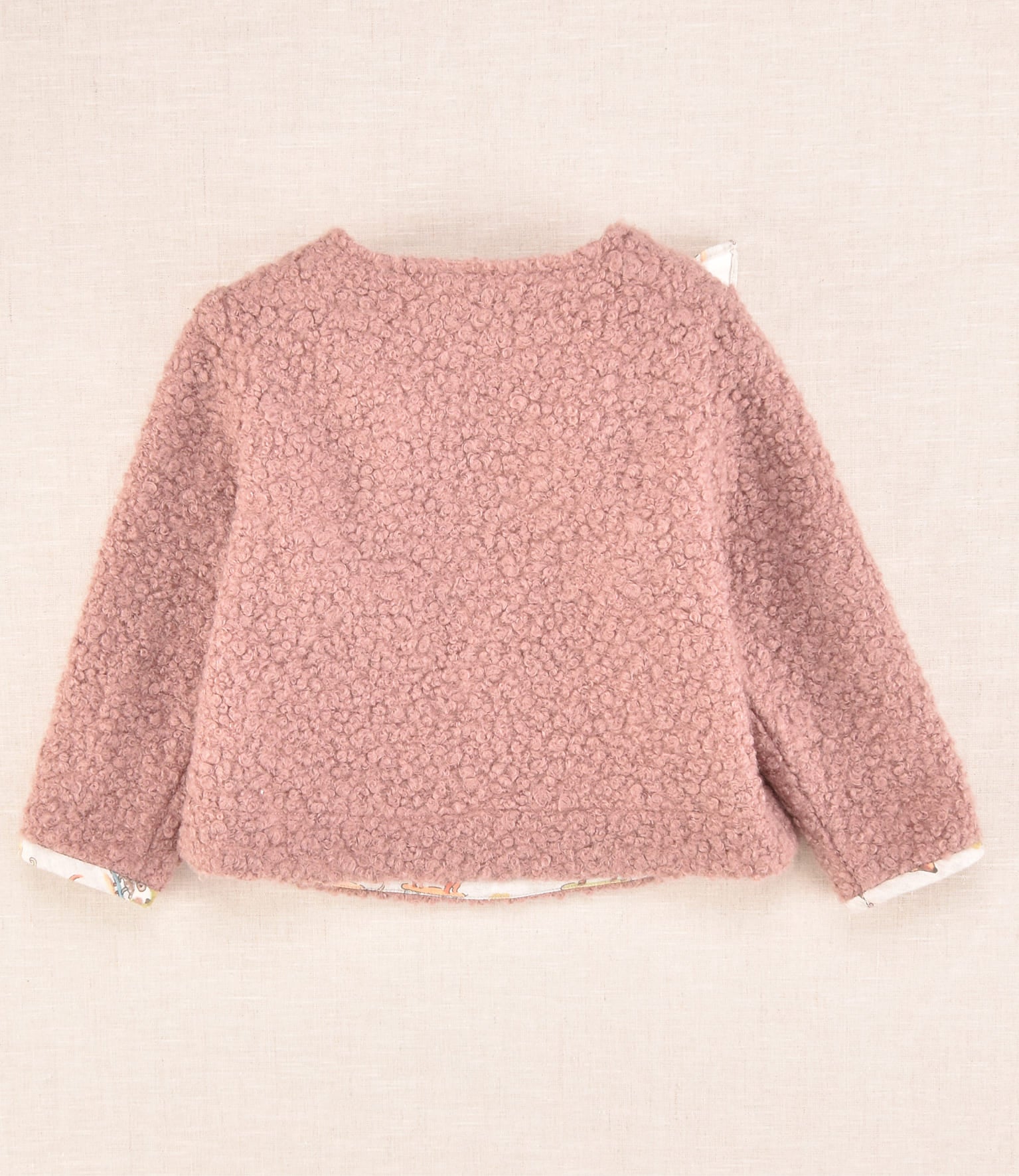 Jersey de bebé rosa empolvado con volantes | Cocote x Charanga