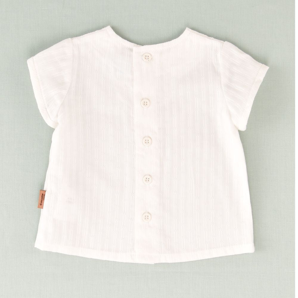 Camisa blanca bebé niño | Cocote by Charanga