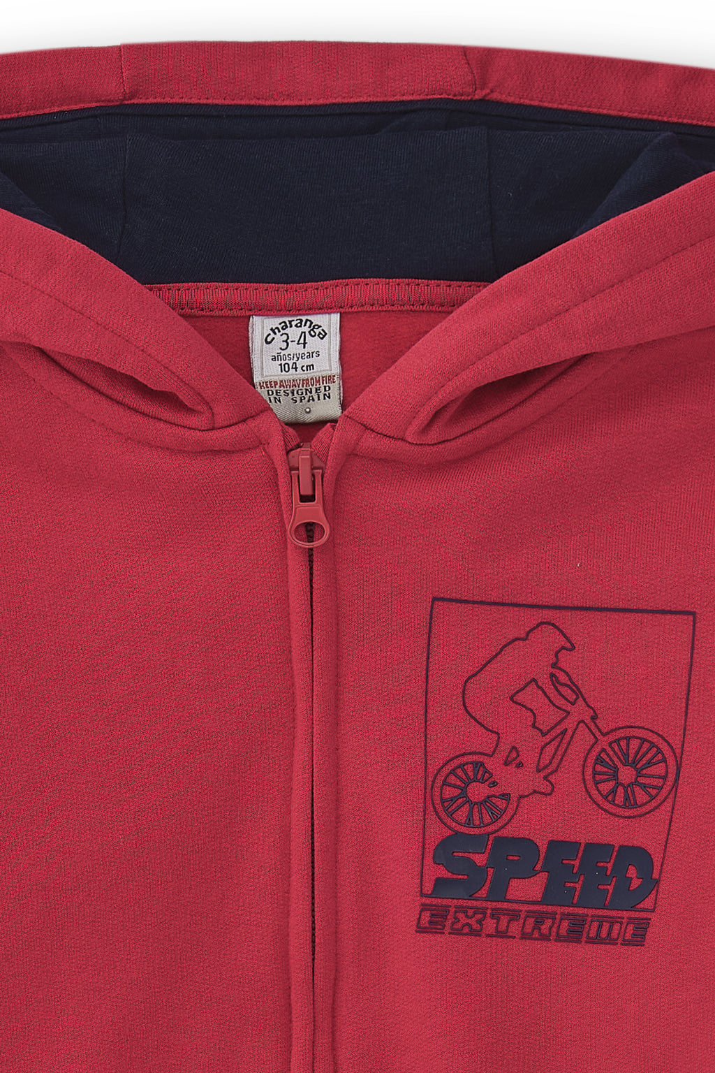 Red Boy's Jogging Sweatshirt