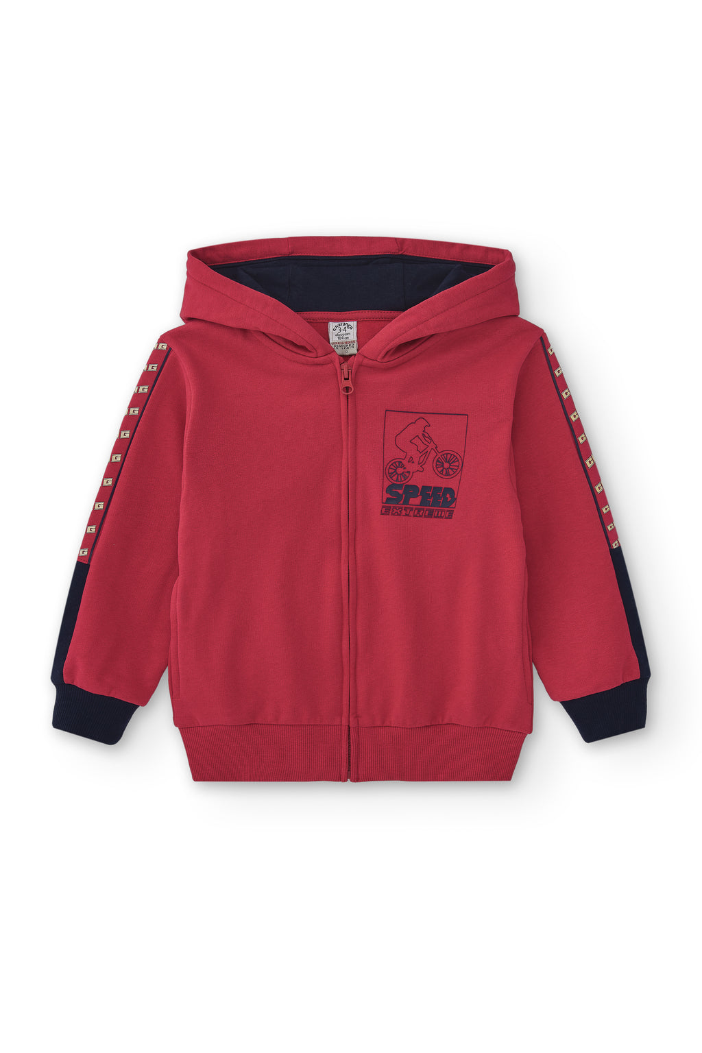 Red Boy's Jogging Sweatshirt
