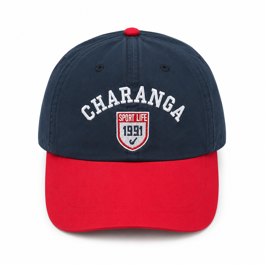 Gorra niño roja y azul marino Sport Life