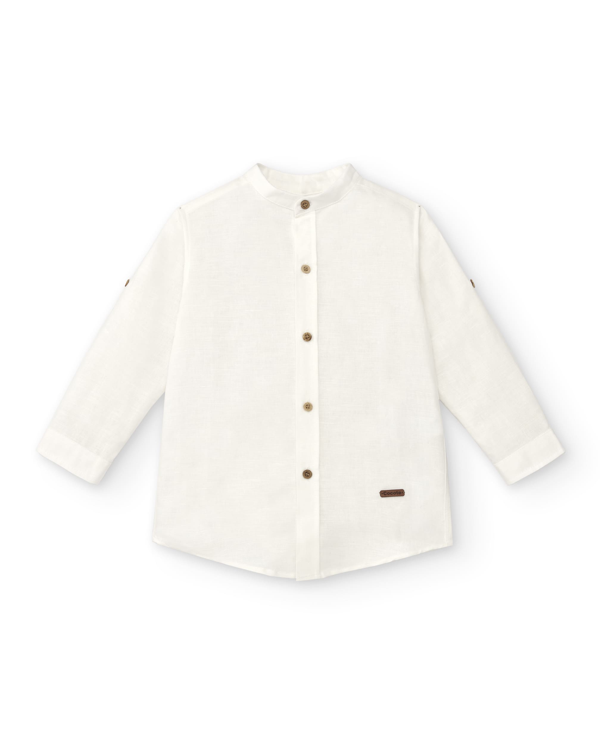 Chemise garçon écru Cocote y Charanga