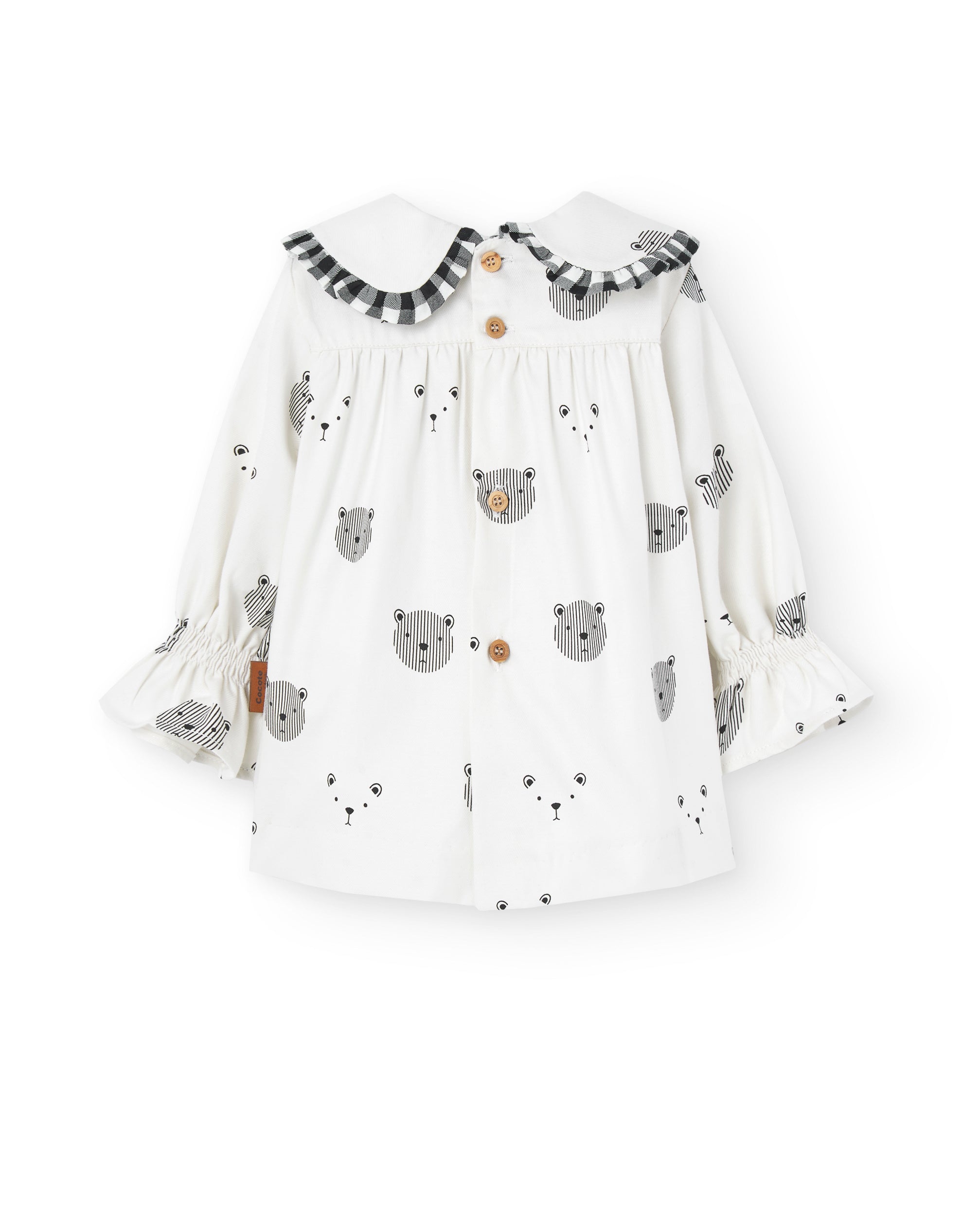 Cocote & Charanga raw baby dress