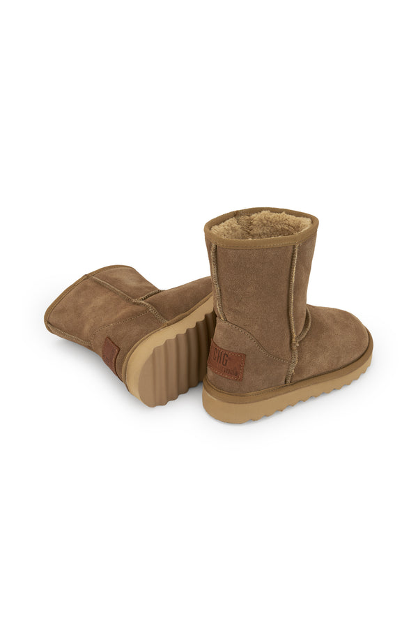 Brown girl's boots CHG Shoes