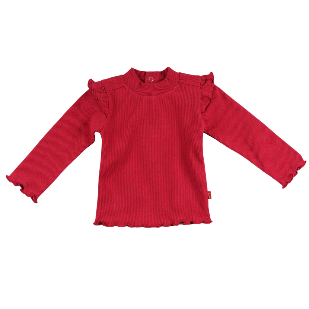 Camiseta de bebé rojo Charanga