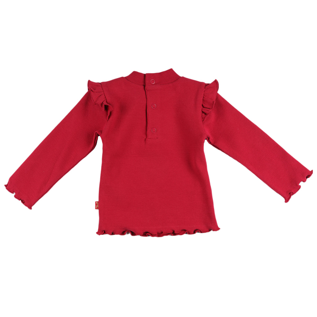 Camiseta de bebé rojo Charanga