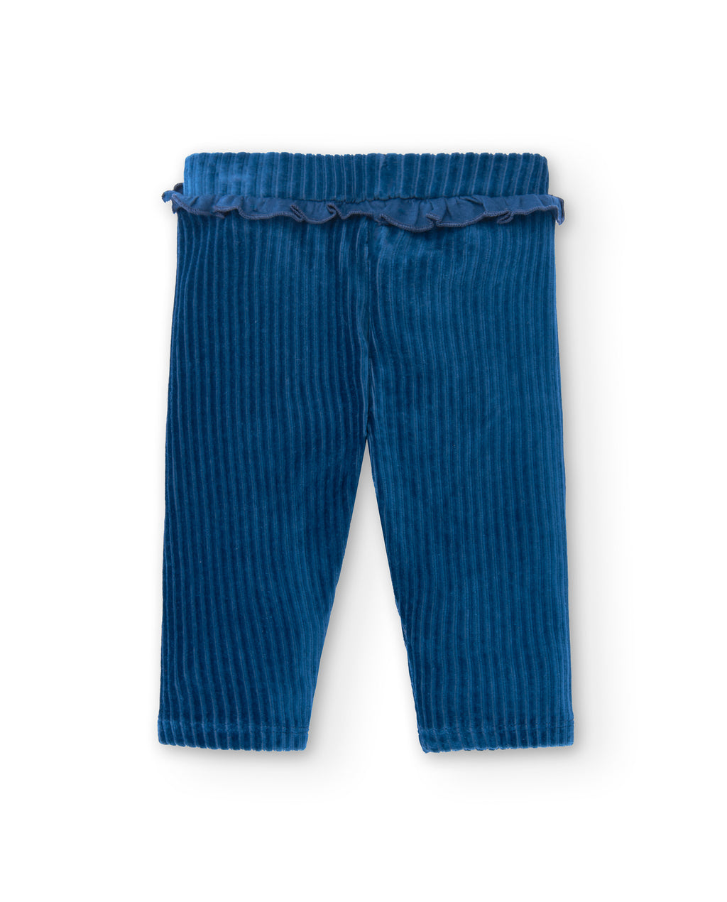 Pantalón de bebé azulón pana