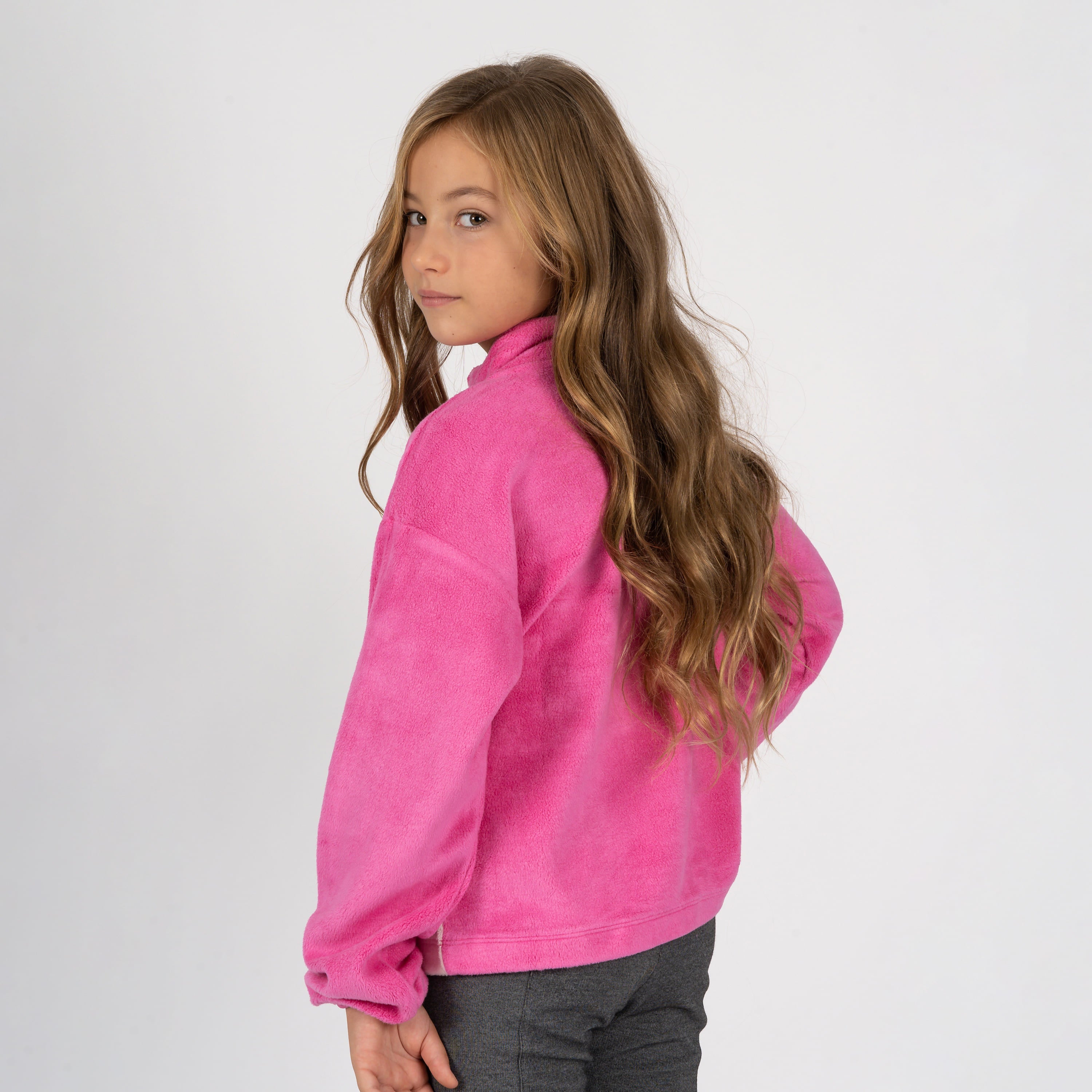 Sudadera de niña multicolor ski