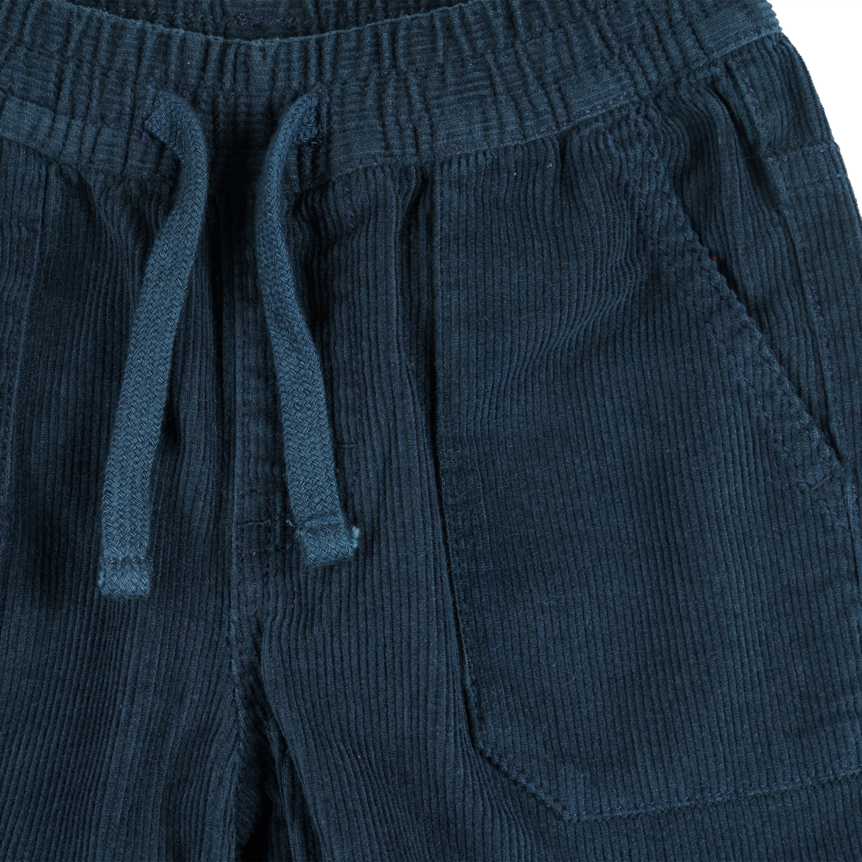 Pantalón de niño azul pana