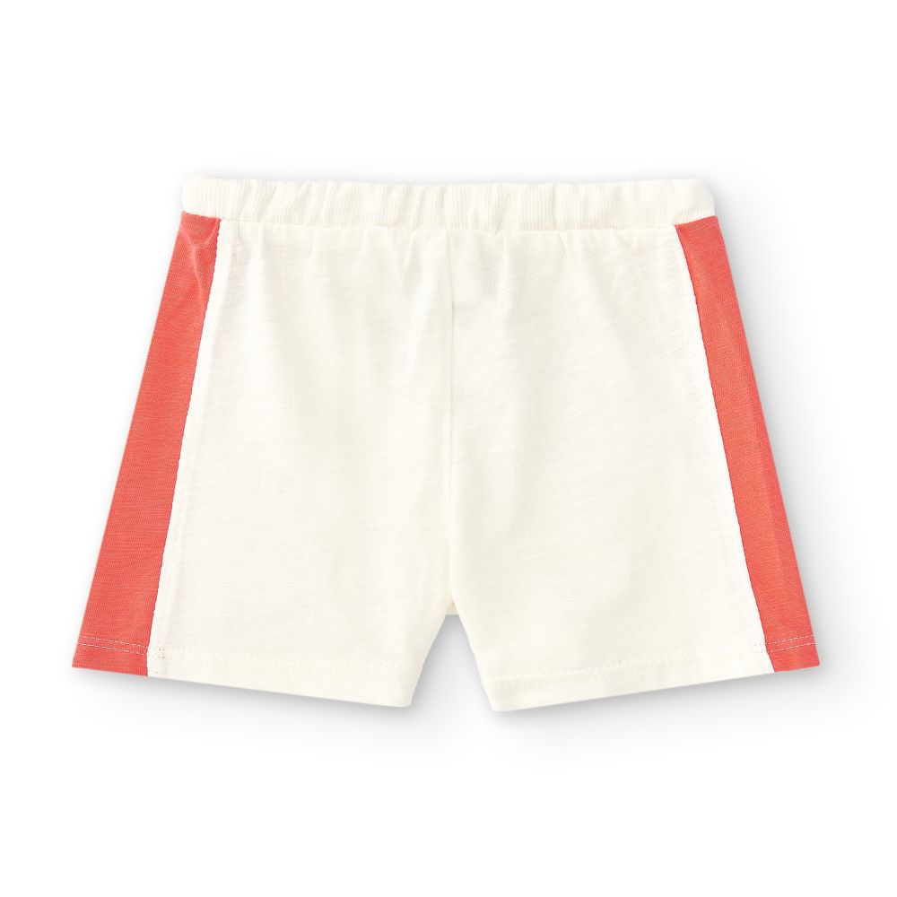 Ecru baby shorts