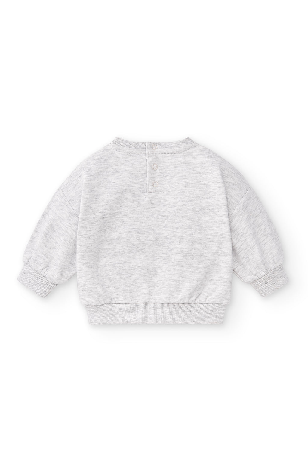 Smile gray baby sweatshirt