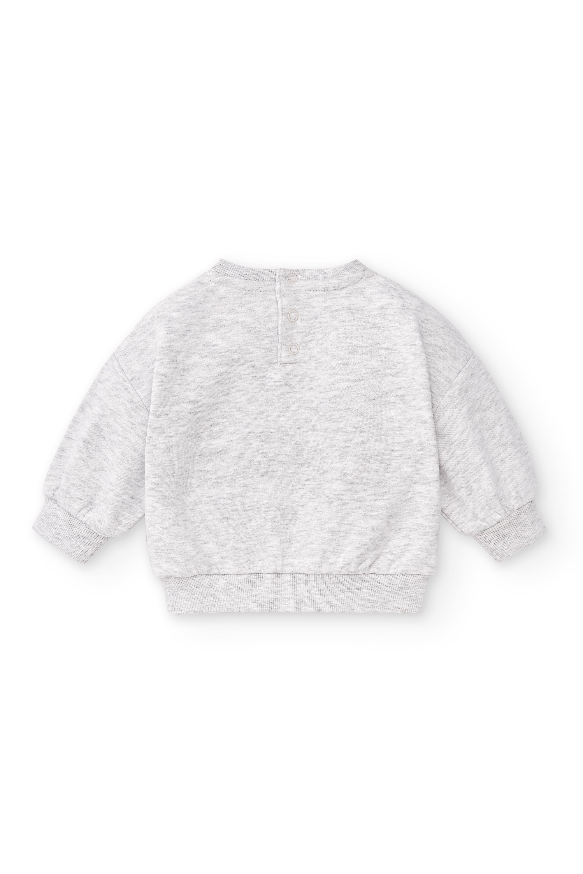 Sudadera de bebé gris smile