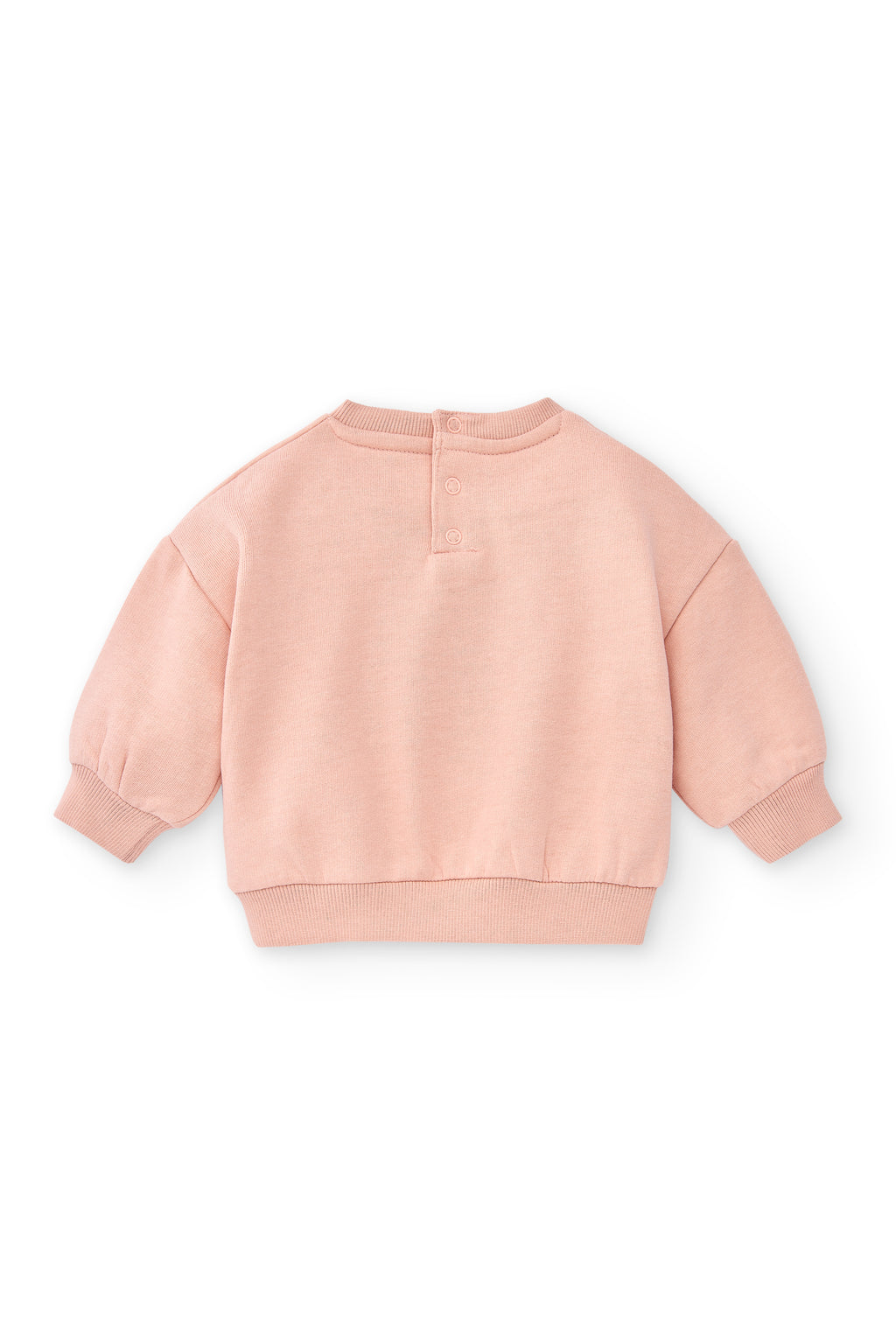 Sudadera de bebé rosa Smile