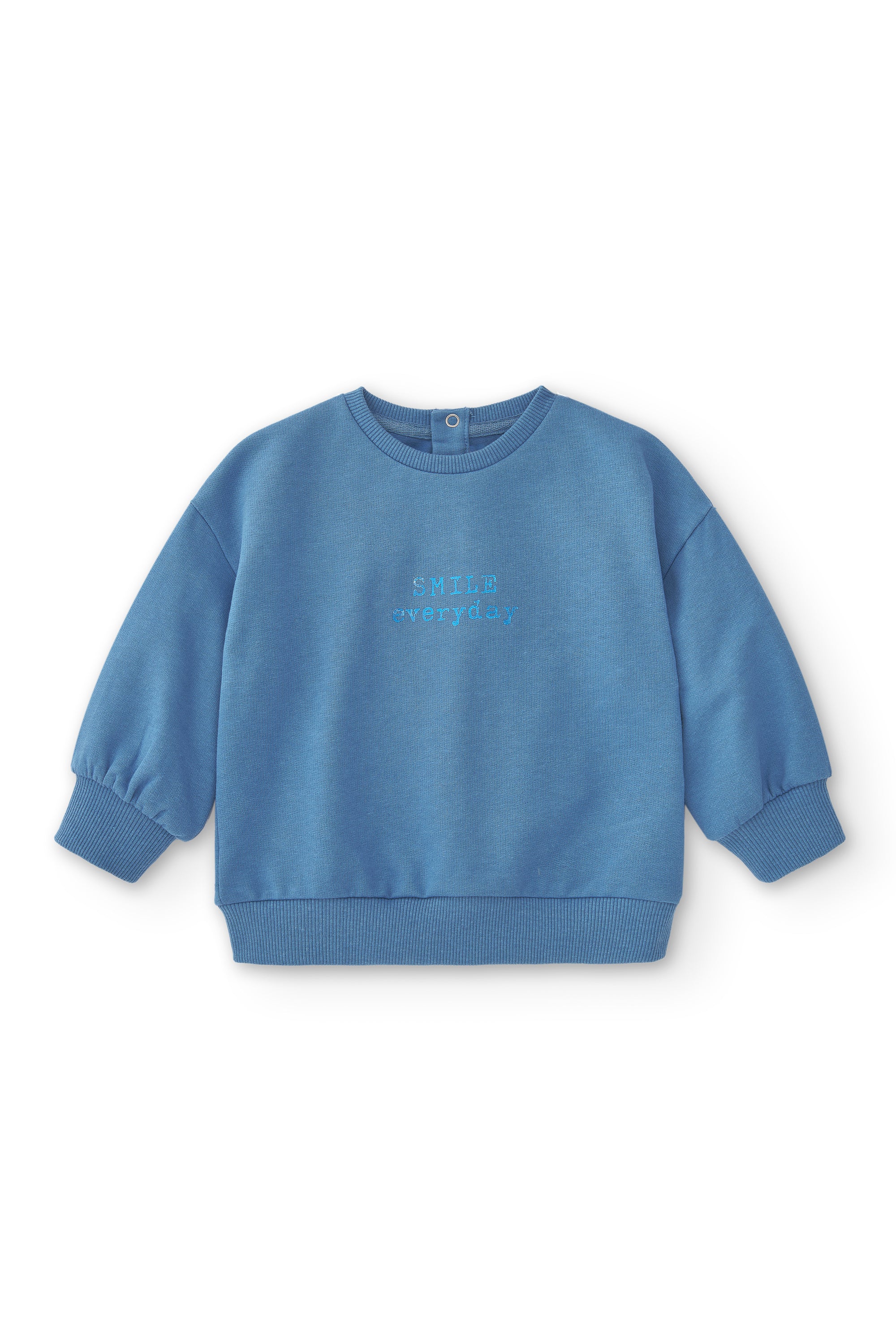Sudadera de bebé azul Smile