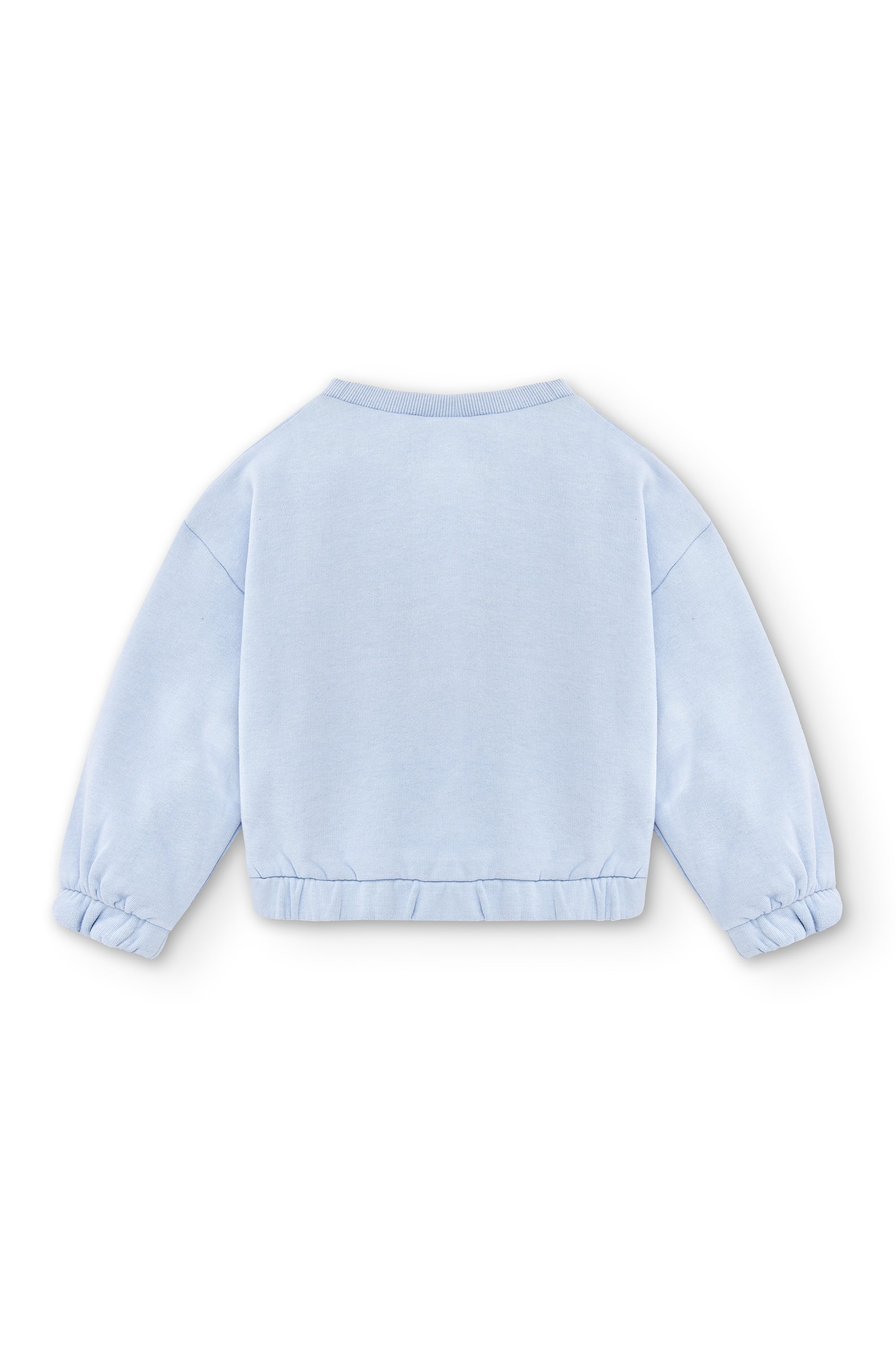 Sudadera de niña celeste Wish | Sin capucha
