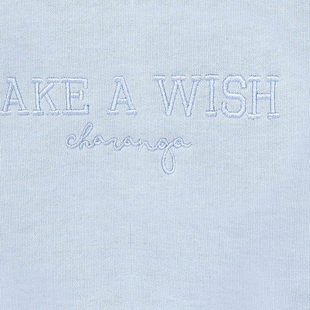 Wish sky blue girl's sweatshirt