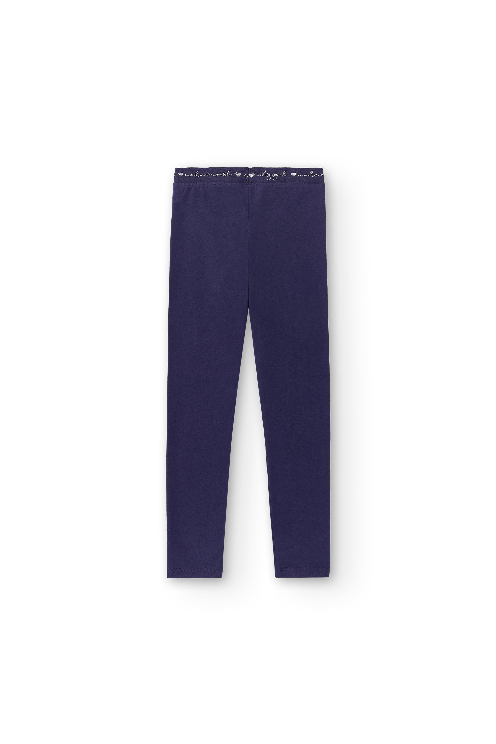 Legging de niña color azul marino – vista trasera