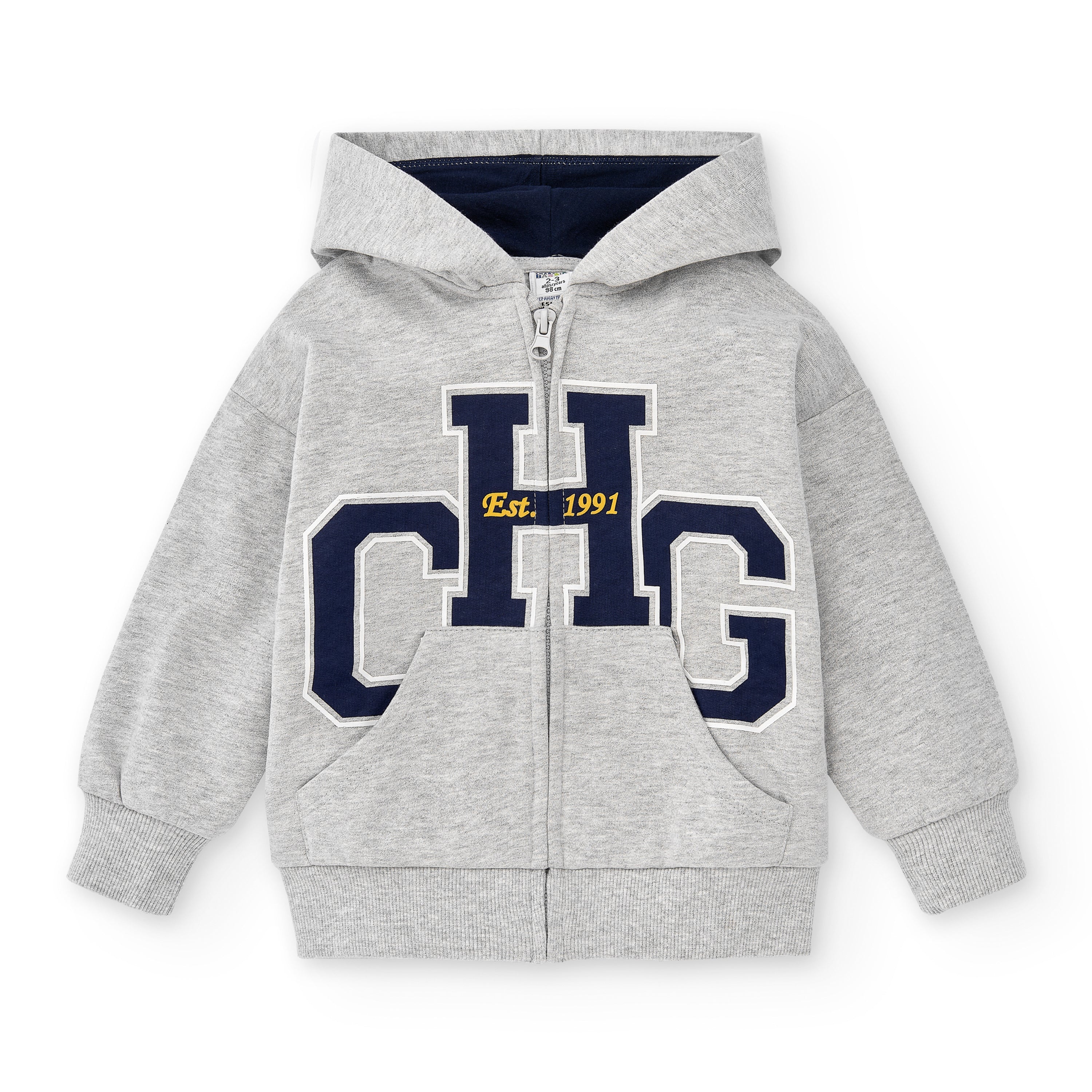 Sudadera de niño gris CHG