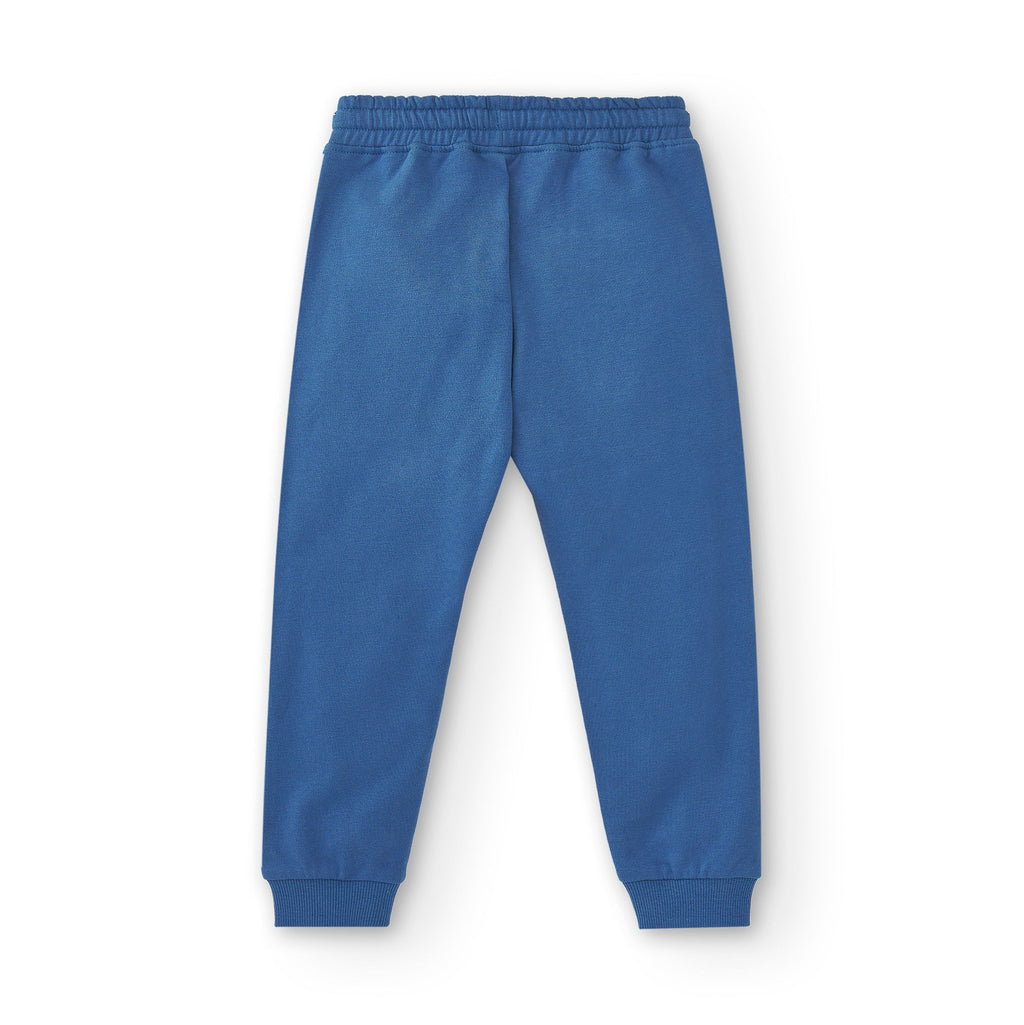 Pantalón de niño azul algodón sport