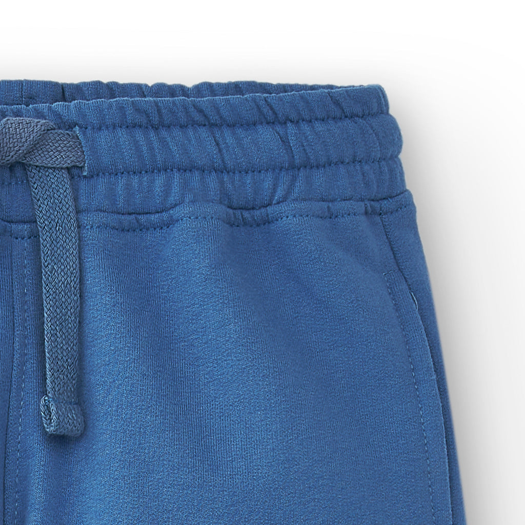 Pantalón de niño azul algodón sport