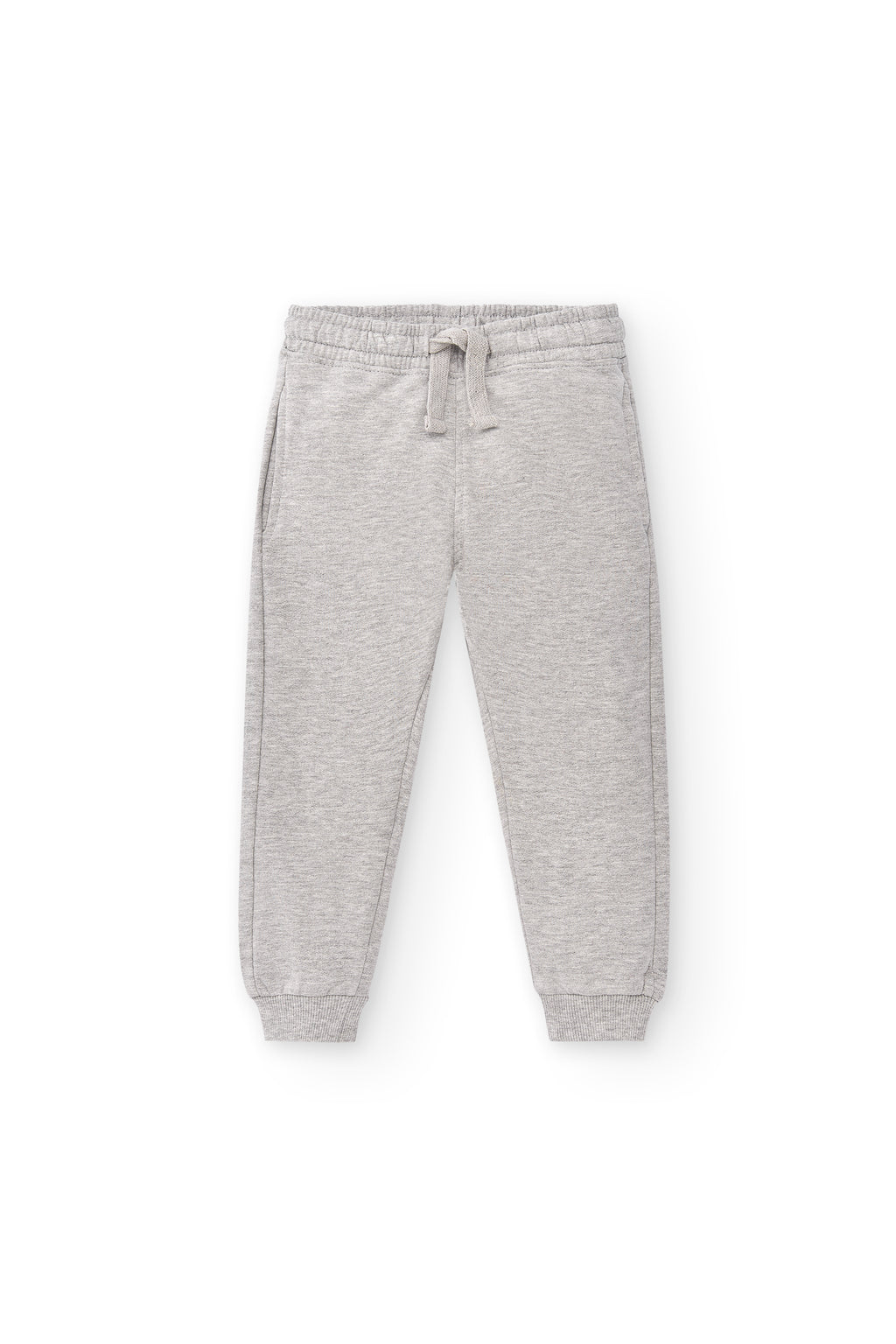 Pantalón jogging gris de niño – vista frontal