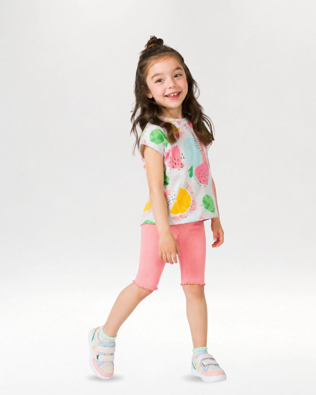 Legging bébé corail