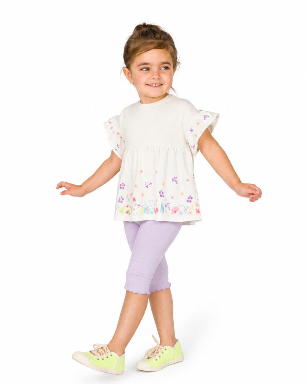 Legging bébé violet
