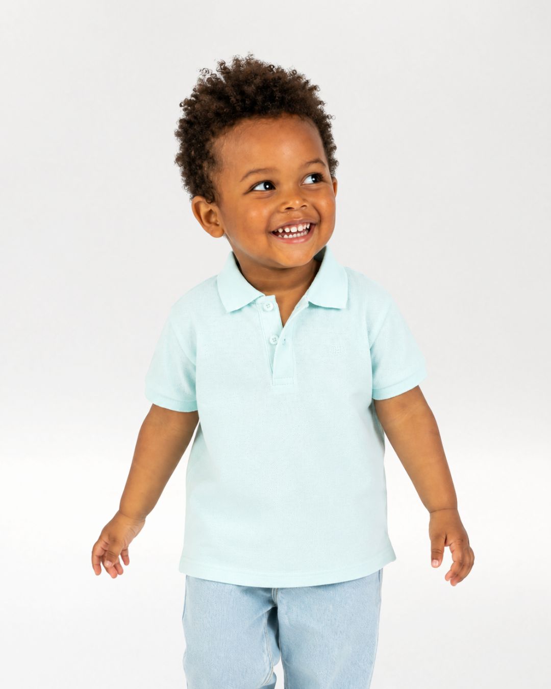 Polo baby acquamarina