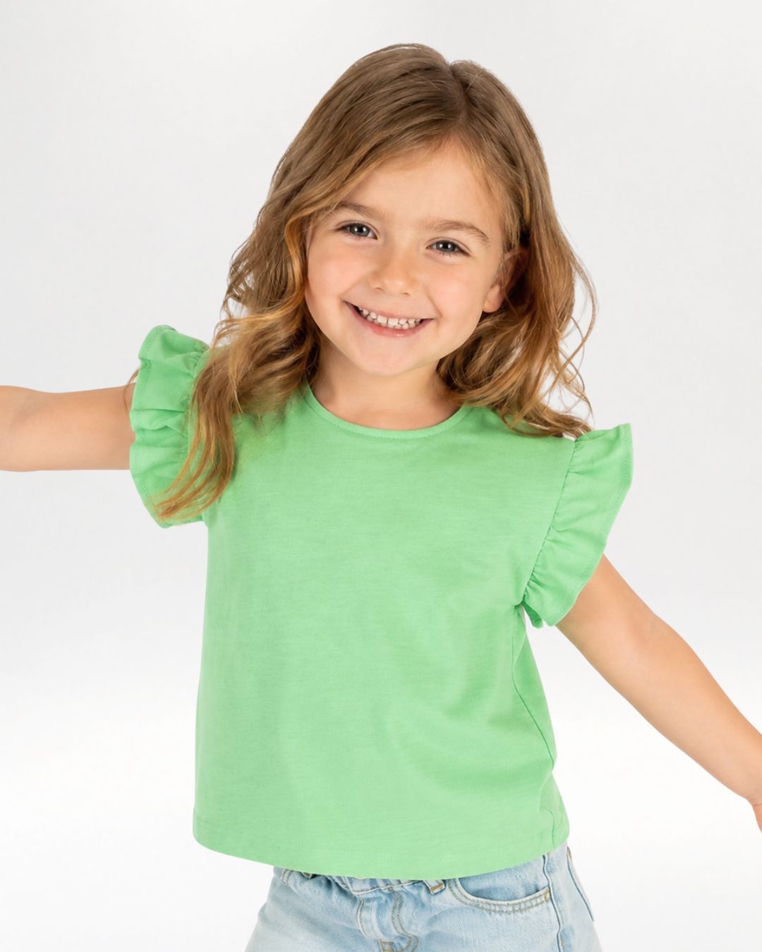 T-shirt bébé vert