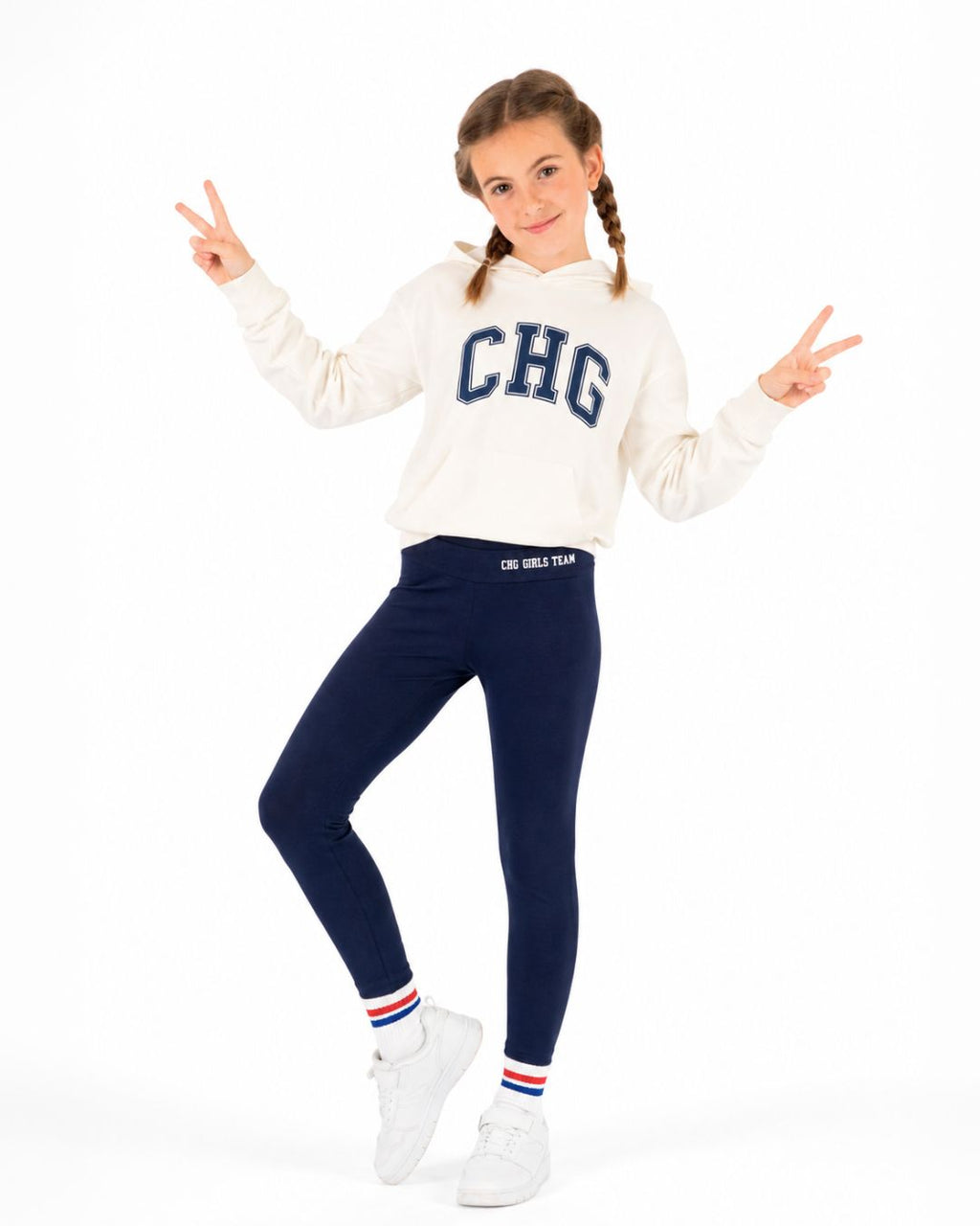 Legging fille marine