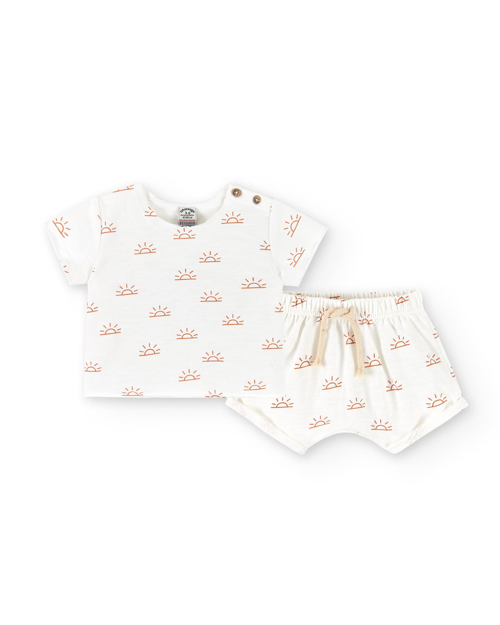 Conjunto de recién nacido estampado VERANO/Charanga