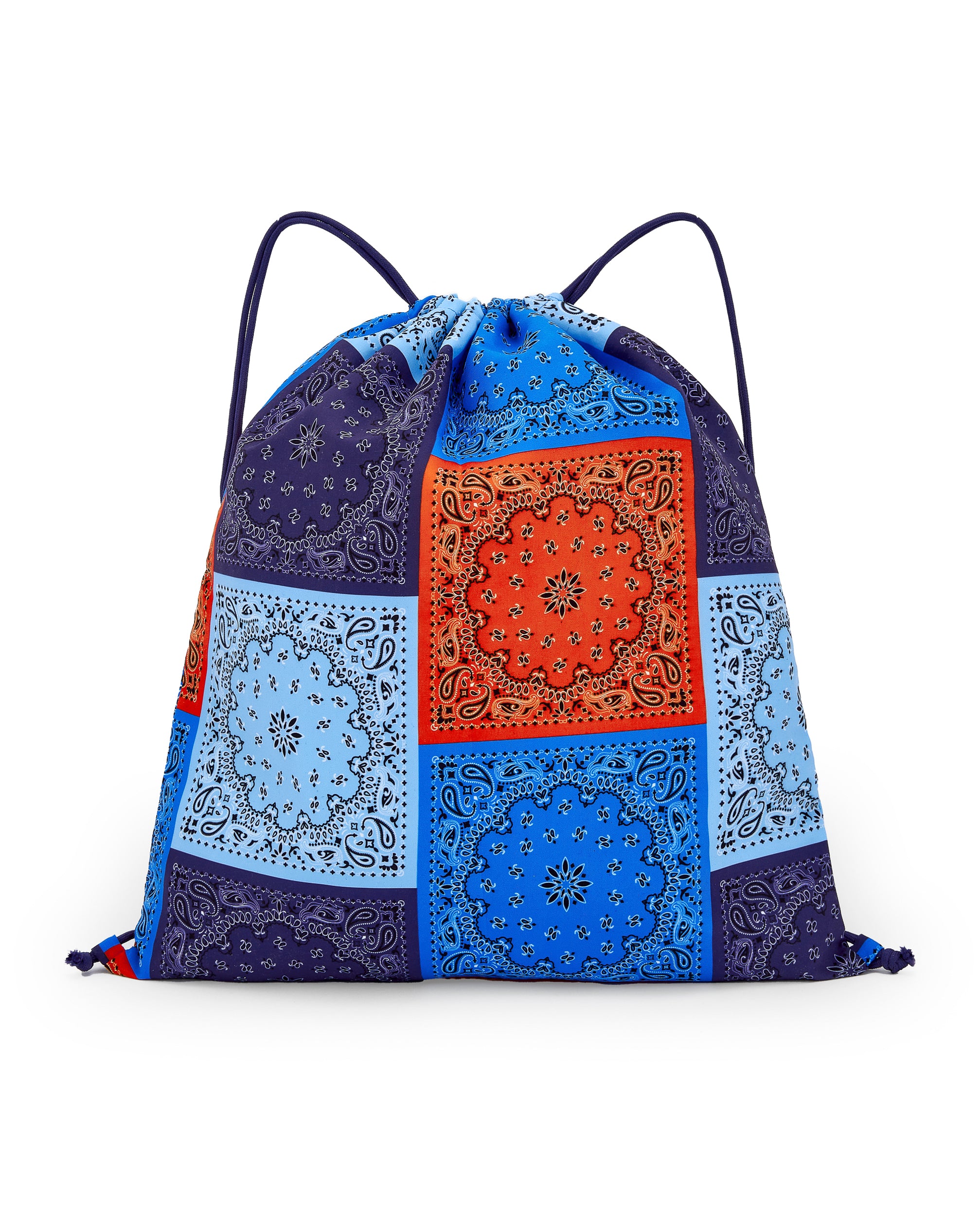 Mochila saco niño patchwork bandana multicolor
