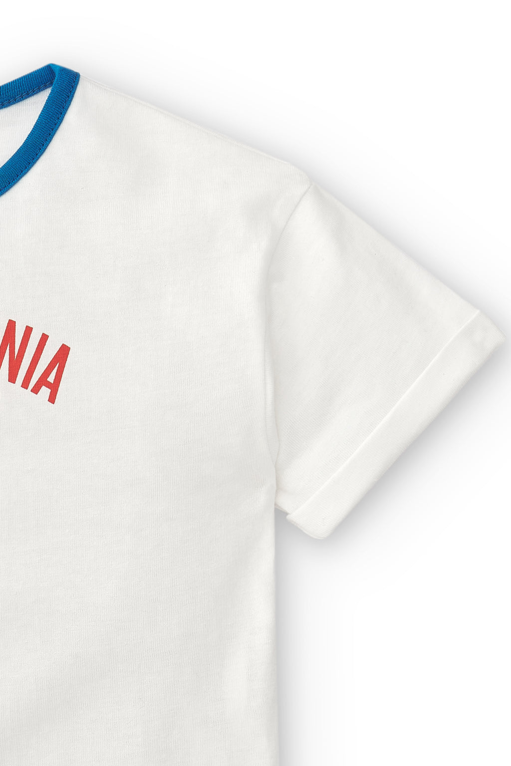 Camiseta de bebé crudo california VERANO/Outlet